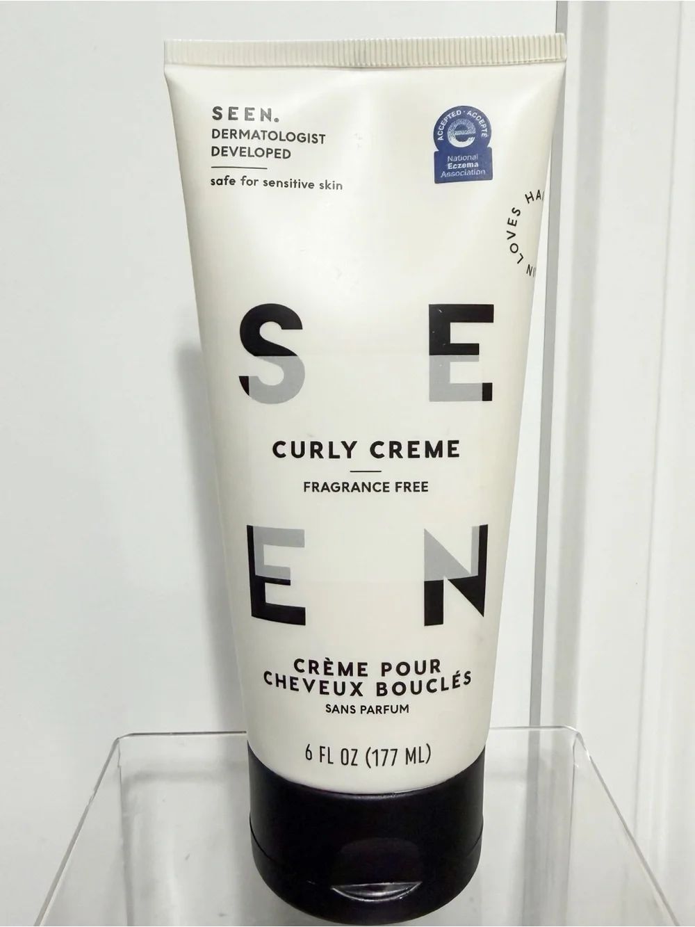 SEEN Curly Creme Anti-Frizz Heat Protection 6 fl oz ~ New & Sealed